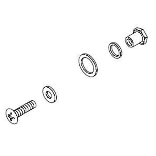 Pfister Pfister S/A Nut Slv Oak/2X2 972-0910